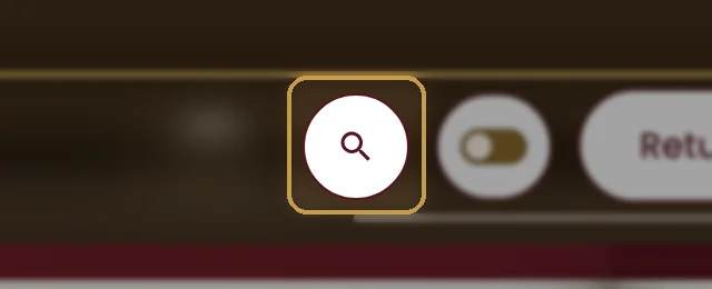 Search, shown in place on the site