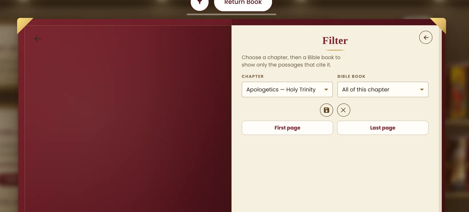 The Apologetics filter