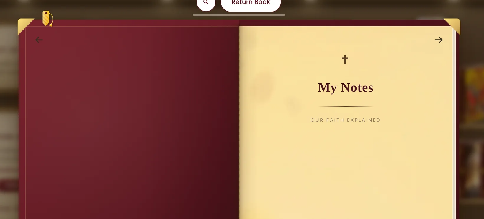 The My Notes book