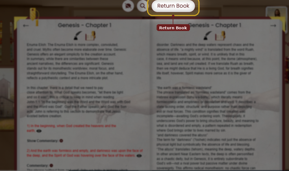 Return Book icon